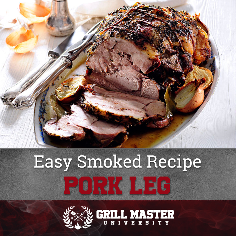 Easy smoked pork leg recipe