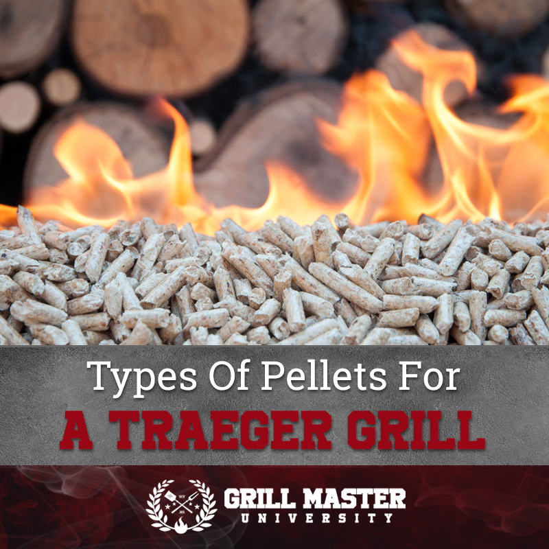 Types of pellets for a Traeger grill