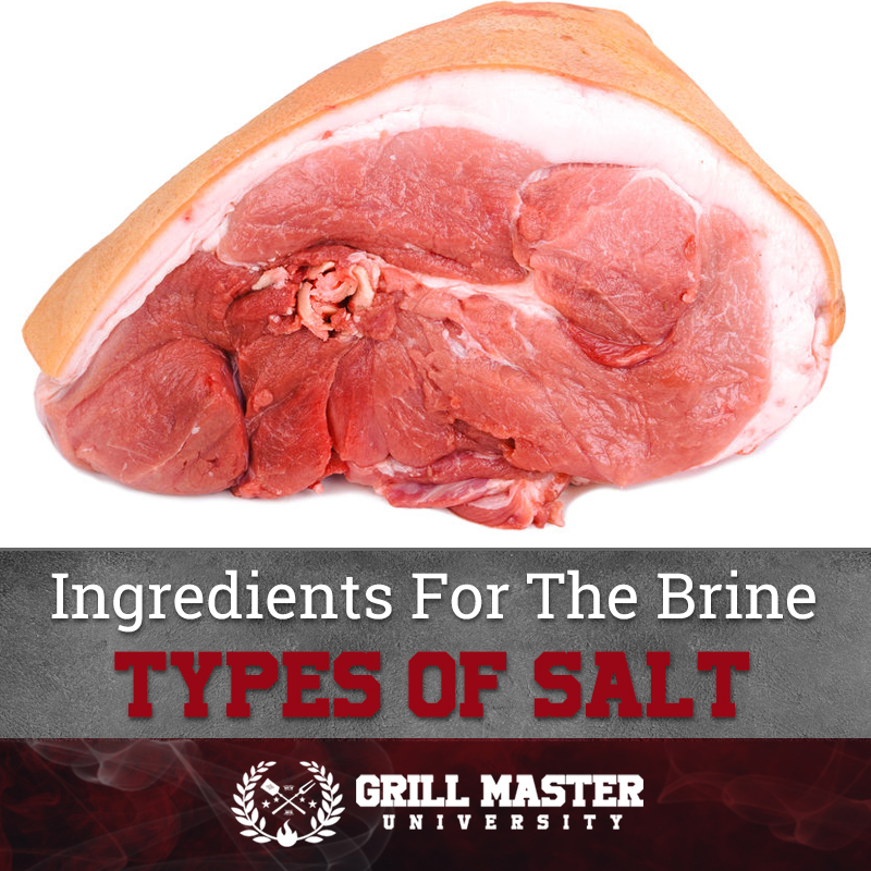 types of salt for brining ham