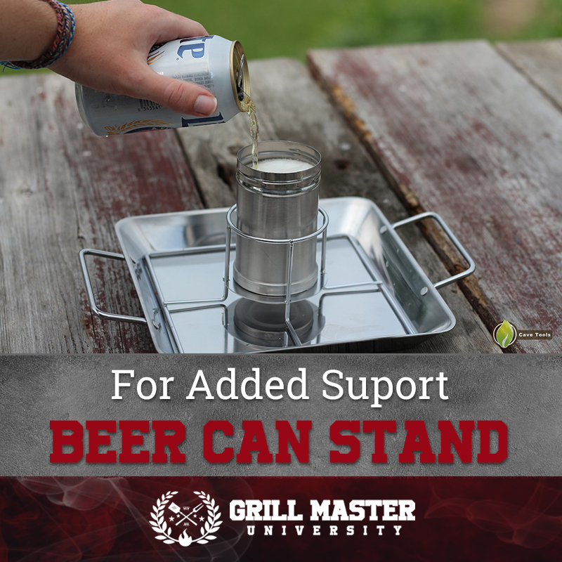 Beer can stand