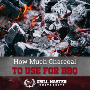 How much charcoal to use for BBQ