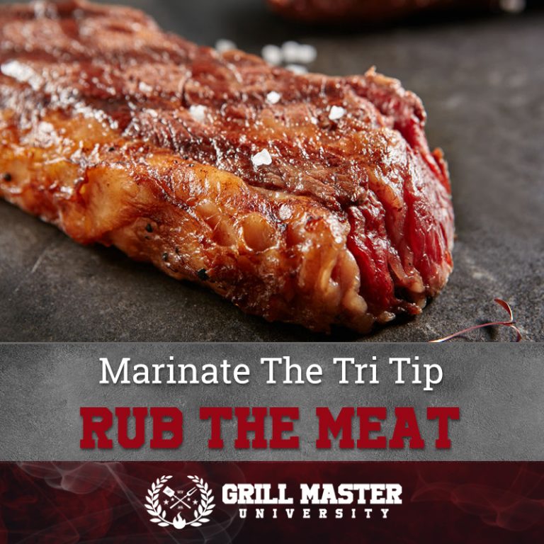 Smoked Tri Tip - How Long to Smoke The Steak - Grill Master University