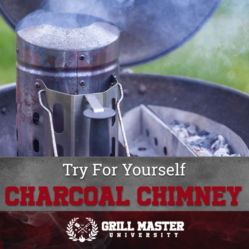 Try a charcoal chimney