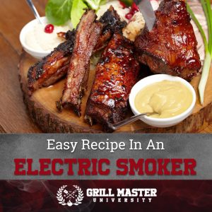Easy recipes in an electric smoker