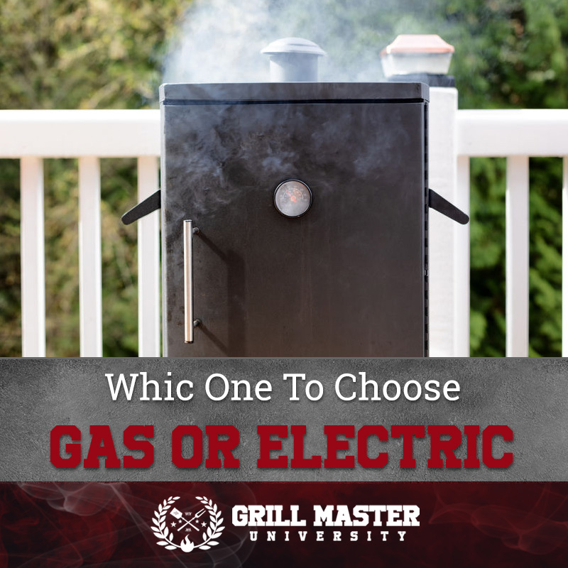 Gas or electric smoker